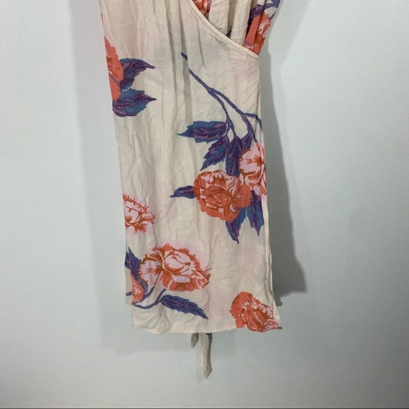Billabong Hold Me Tight Floral Wrap Dress - Picture 4 of 10
